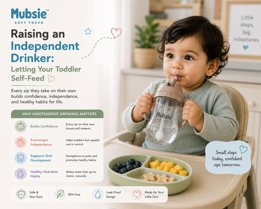 Raising an Independent Drinker: Letting Your Toddler Self-Feed
