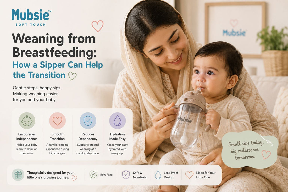 Weaning from Breastfeeding: How a Sipper Can Help the Transition
