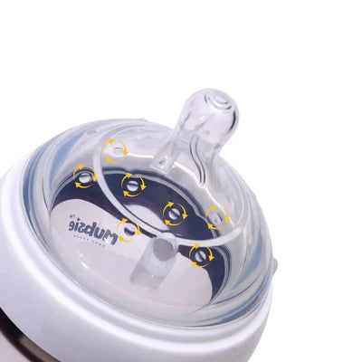 Anti-Colic Breast-Like Nipples (Slow Flow) – Pack of 2
