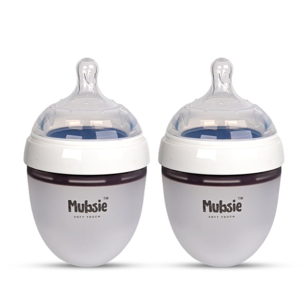 Newborn Silicone Baby Bottle (150ml) – Twin Pack - Alternate View