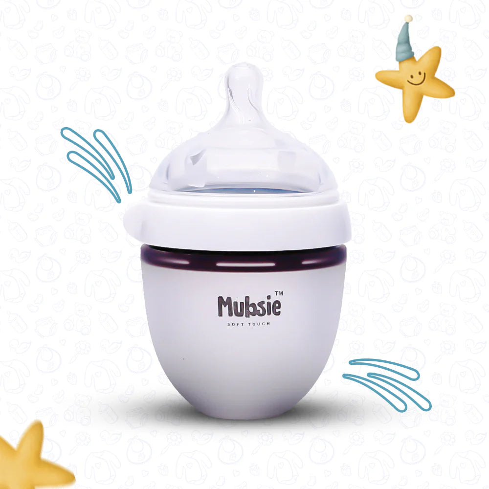 Mubsie™ Silicone Baby Feeding Bottle - 150ml