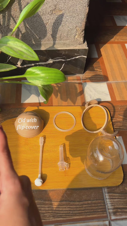 Mubsie Straw Sippy Cup – Leak-Proof Straw Training Cup