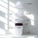 Silicone Baby Feeding Bottle – Anti-Colic, BPA-Free & Easy to Use