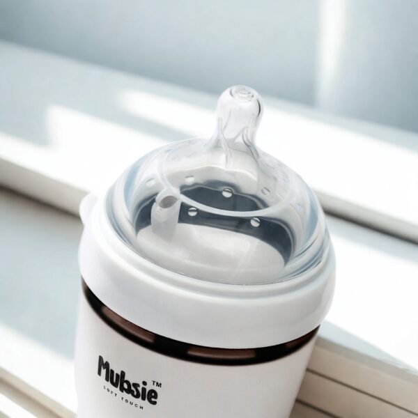 Anti colic feature of mubsie bottle